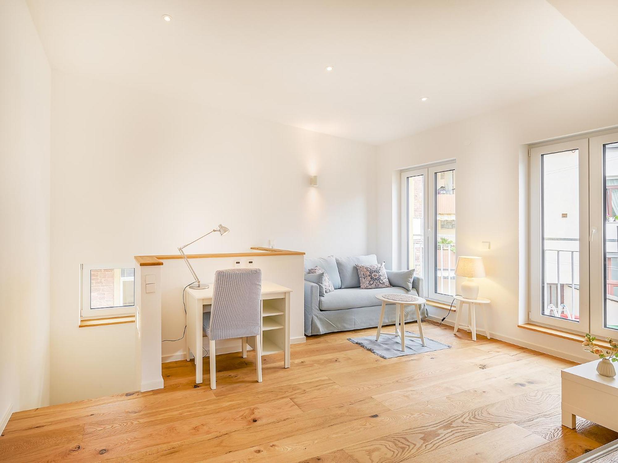 Hinterhof-Juwel Mit Kueche Und Smart-Tv Apartment Карлсруе Екстериор снимка